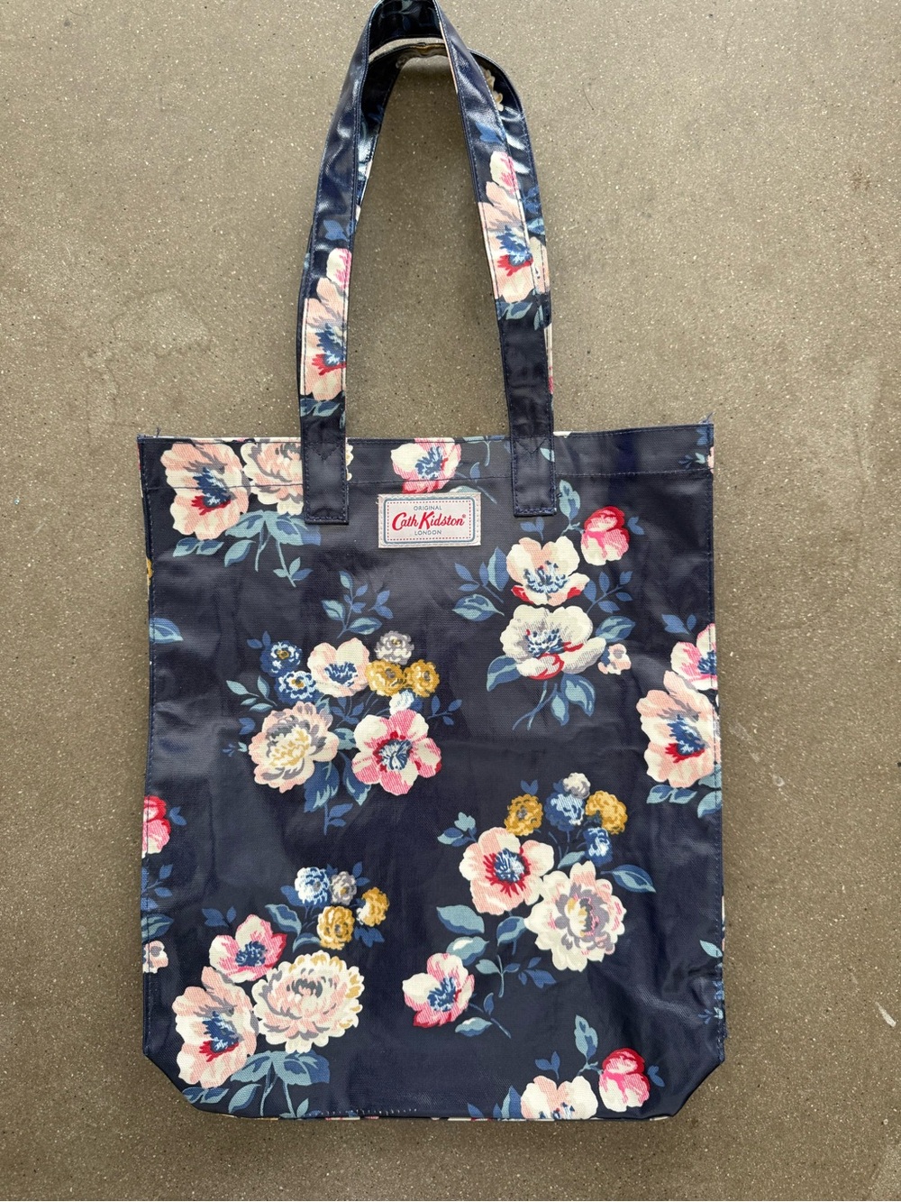 Cath Kidston Navy Floral Shopper Tote